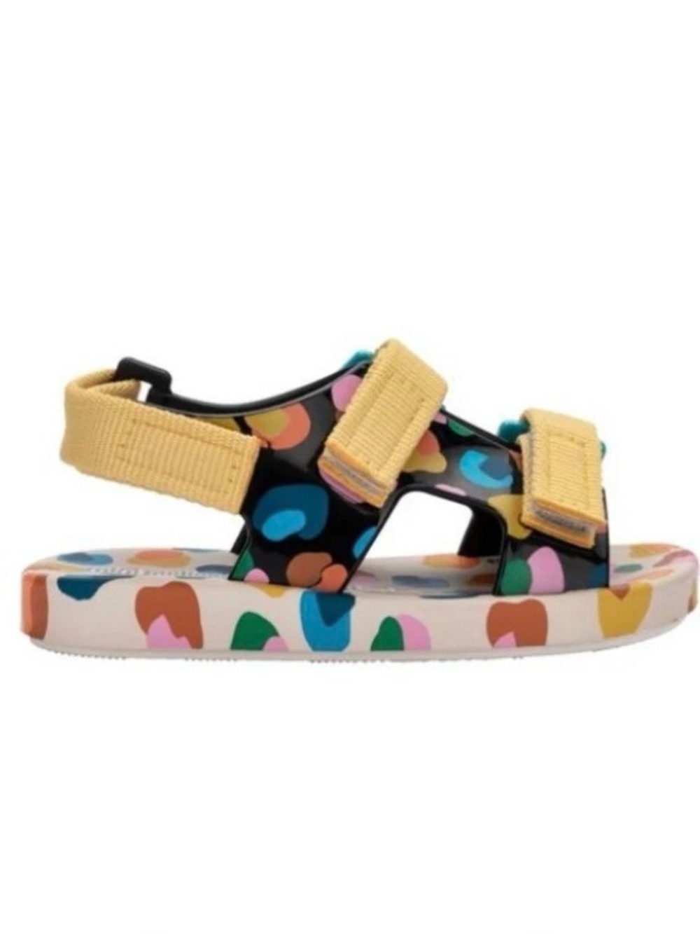 Mini Melissa Pingpong + Fabula Sandal Kids Toddler Shoes Sz 10